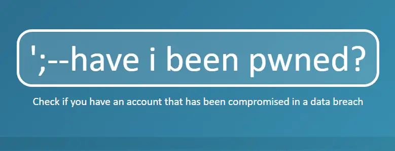 have i been pwned